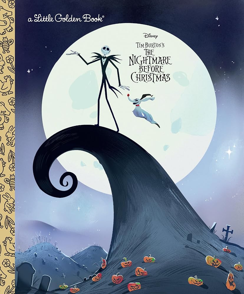 Tim Burton's The Nightmare Before Christmas (Disney) (Little Golden Book) cover image