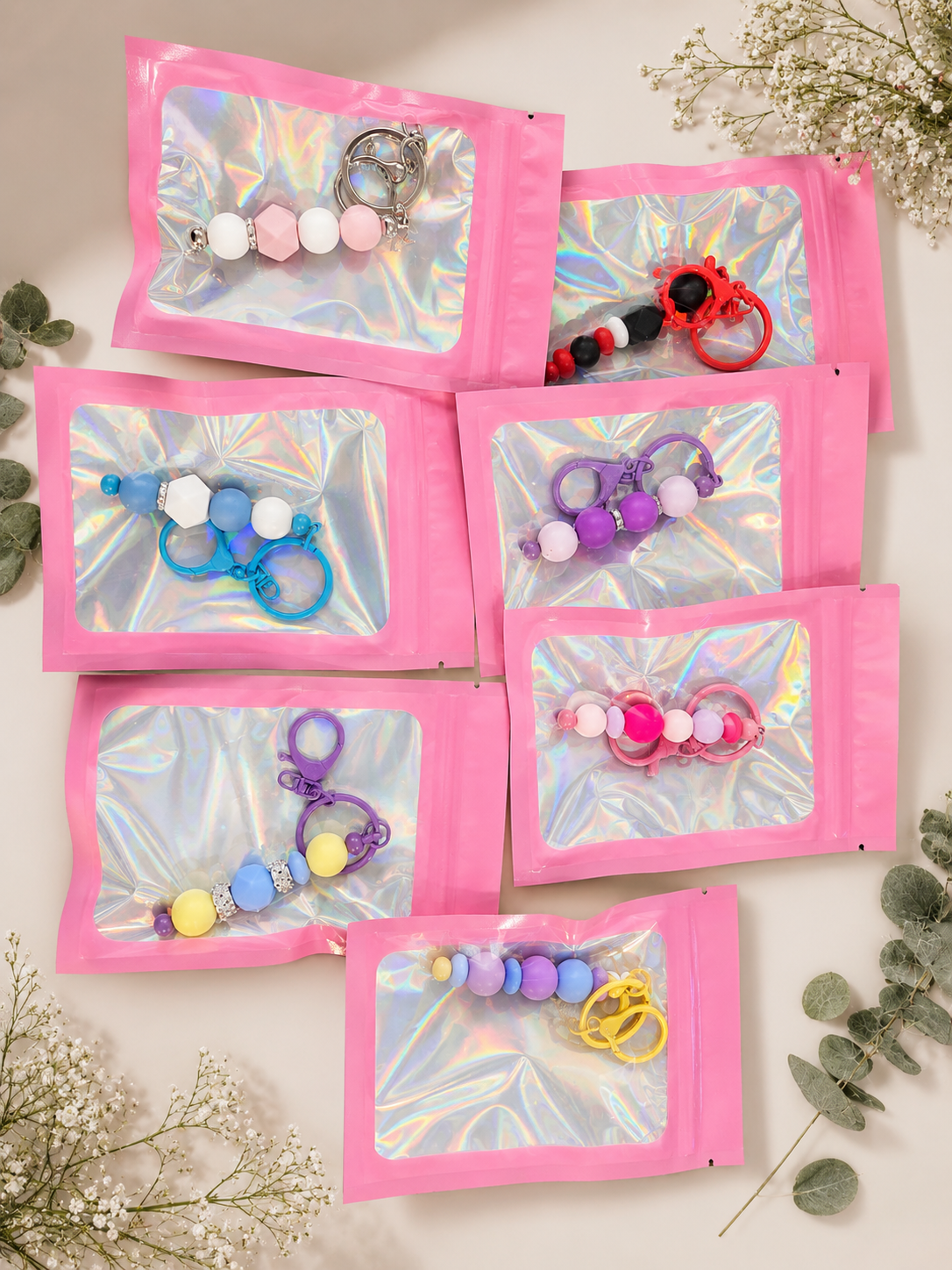Mystery Bead Keychains